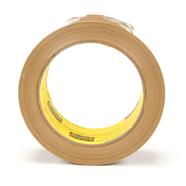 Scotch® Box Sealing Tape, Hot Melt Adhesive, 3.1 mils, 48 mm (2") x 50 m (164')