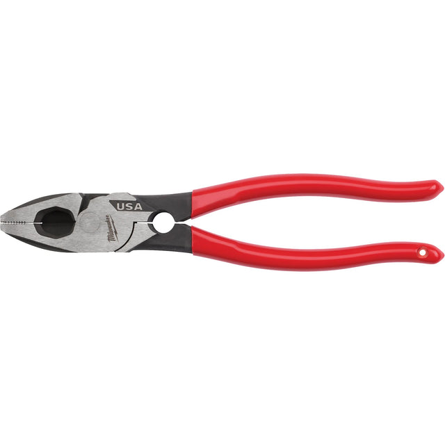 Lineman's Dipped Grip Pliers with Thread Cleaner