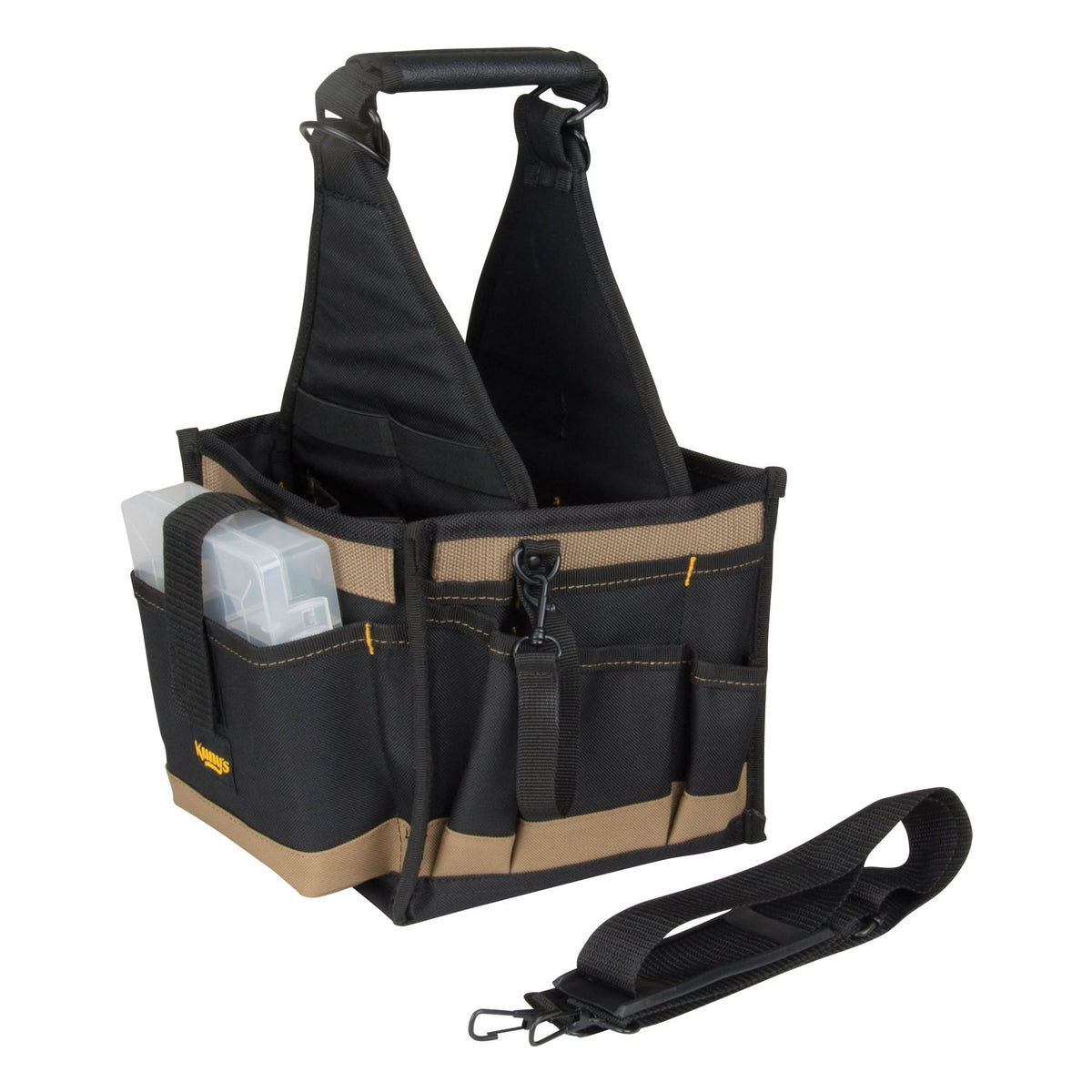 Tool Pouches, Canvas, 25 Pockets, Black