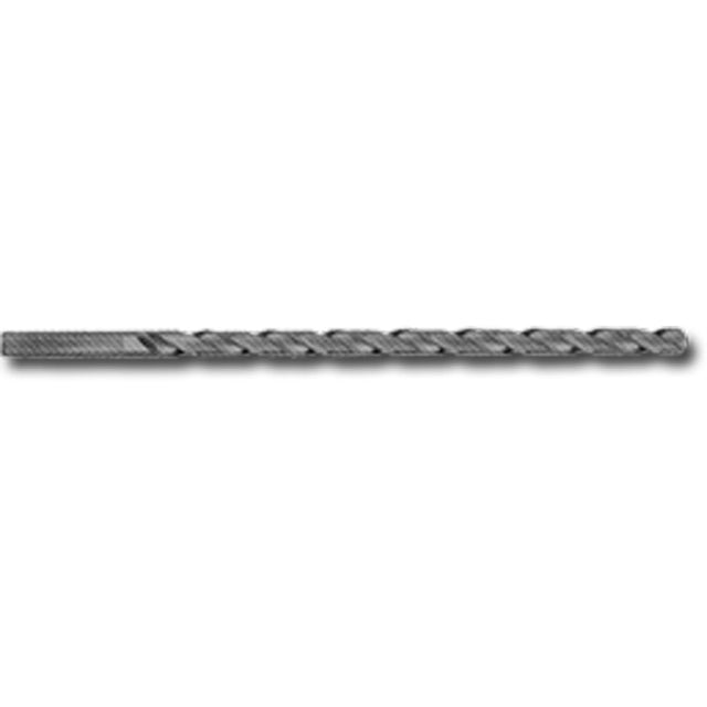 Straight Shank Extra Long Drill Bit, 3 mm, High Speed Steel, 3-15/16" Flute