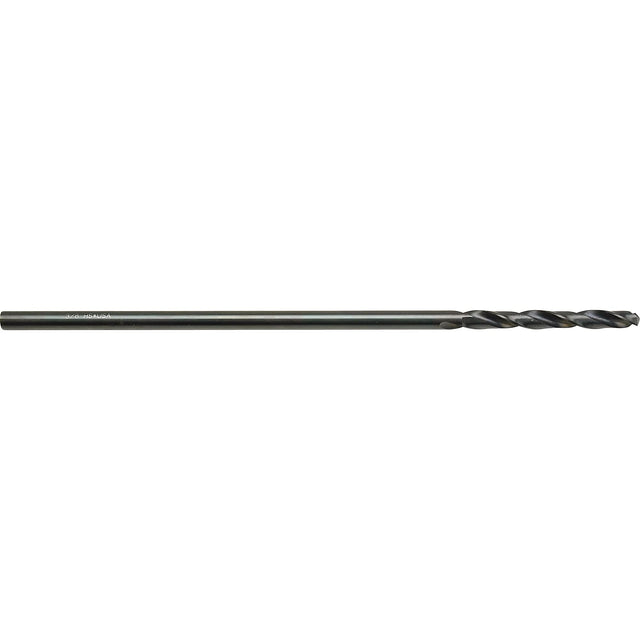 Aircraft Extension Drill Bit, #27, High Speed Steel, 1-7/8" Flute, 135° Point