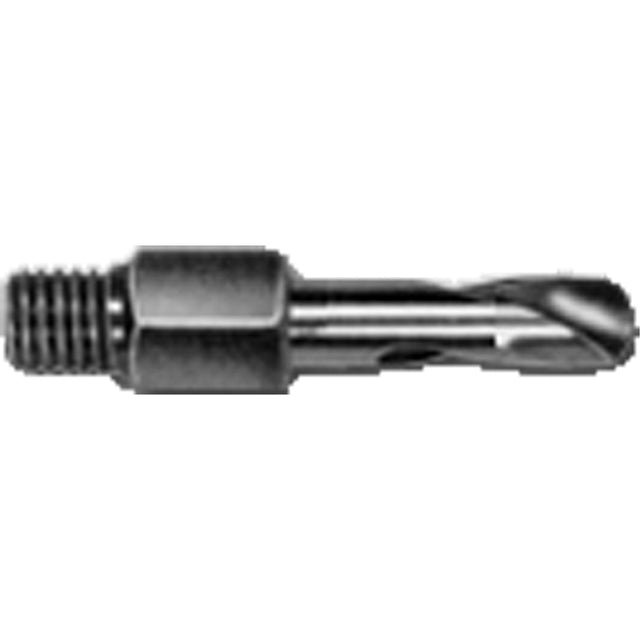 Threaded Shank Drill Bit Adapter, #16, High Speed Steel, 5/16" Flute