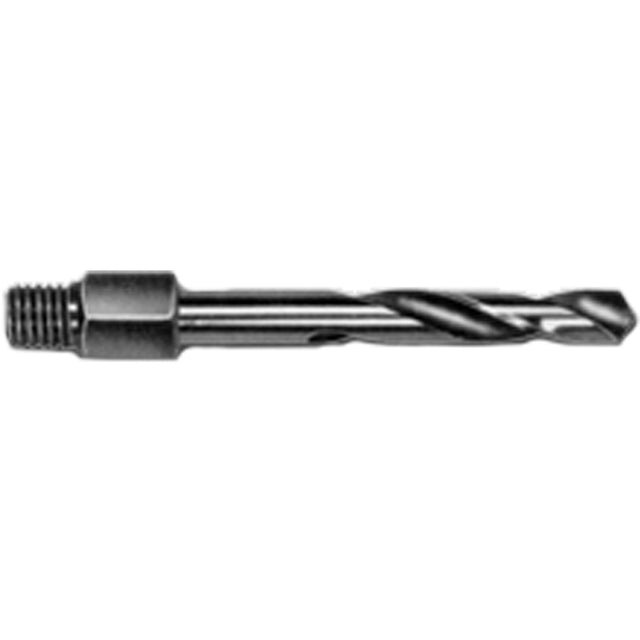 Threaded Shank Drill Bit Adapter, #30, High Speed Steel, 1-1/8" Flute