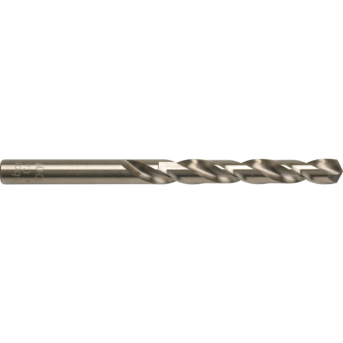 Jobber Length Drill Bit, Cobalt, 11.8 mm, 5-3/5" L, 3-3/4" Flute