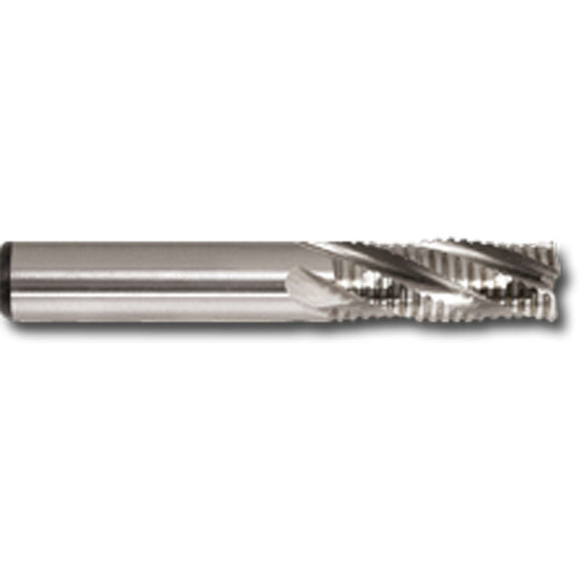 Weldon Shank Rip-R End Mill, 3/4" Dia., 4 Flutes, High Speed Cobalt
