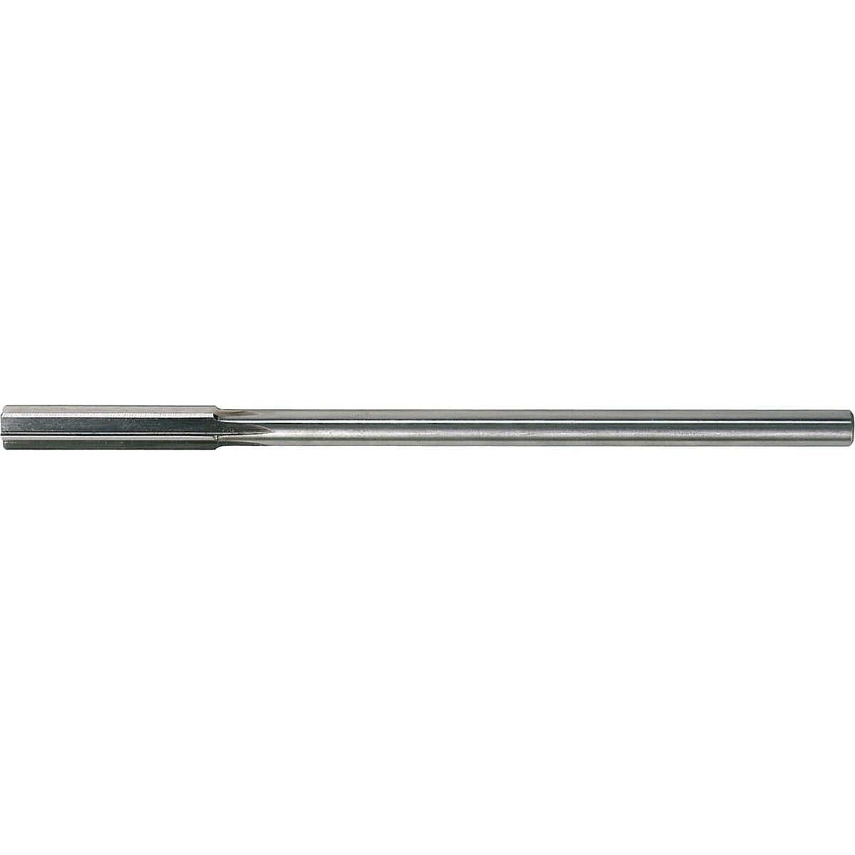 Chucking Reamer, 3/4", Straight Flute, High Speed Steel, Straight Shank