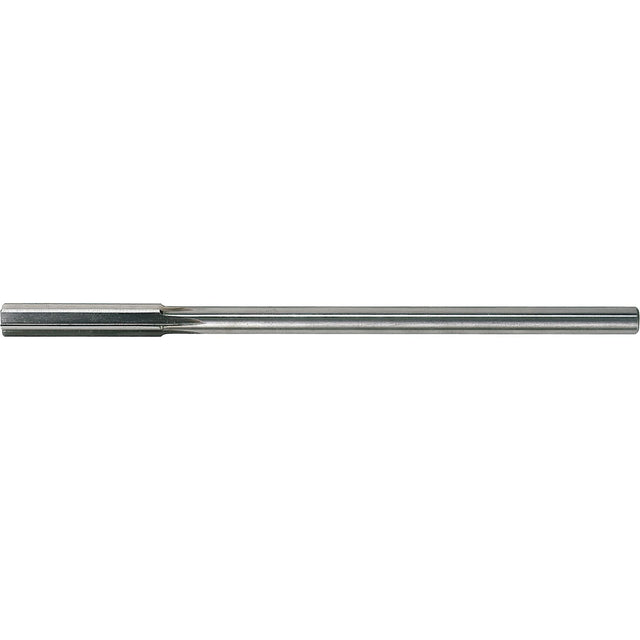 Chucking Reamer, 3/4", Straight Flute, High Speed Steel, Straight Shank