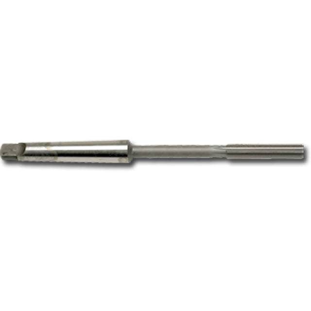 Chucking Reamer, 7/16", Straight Flute, High Speed Steel, Taper Shank