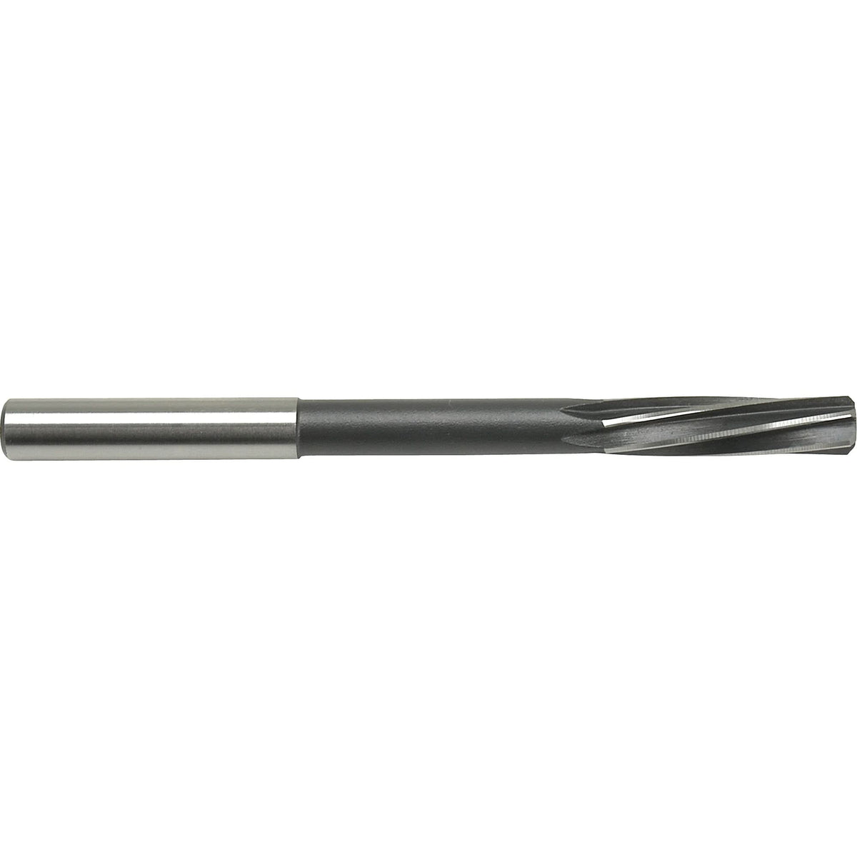 Chucking Reamer, #15, Spiral Flute, Cobalt, Straight Shank