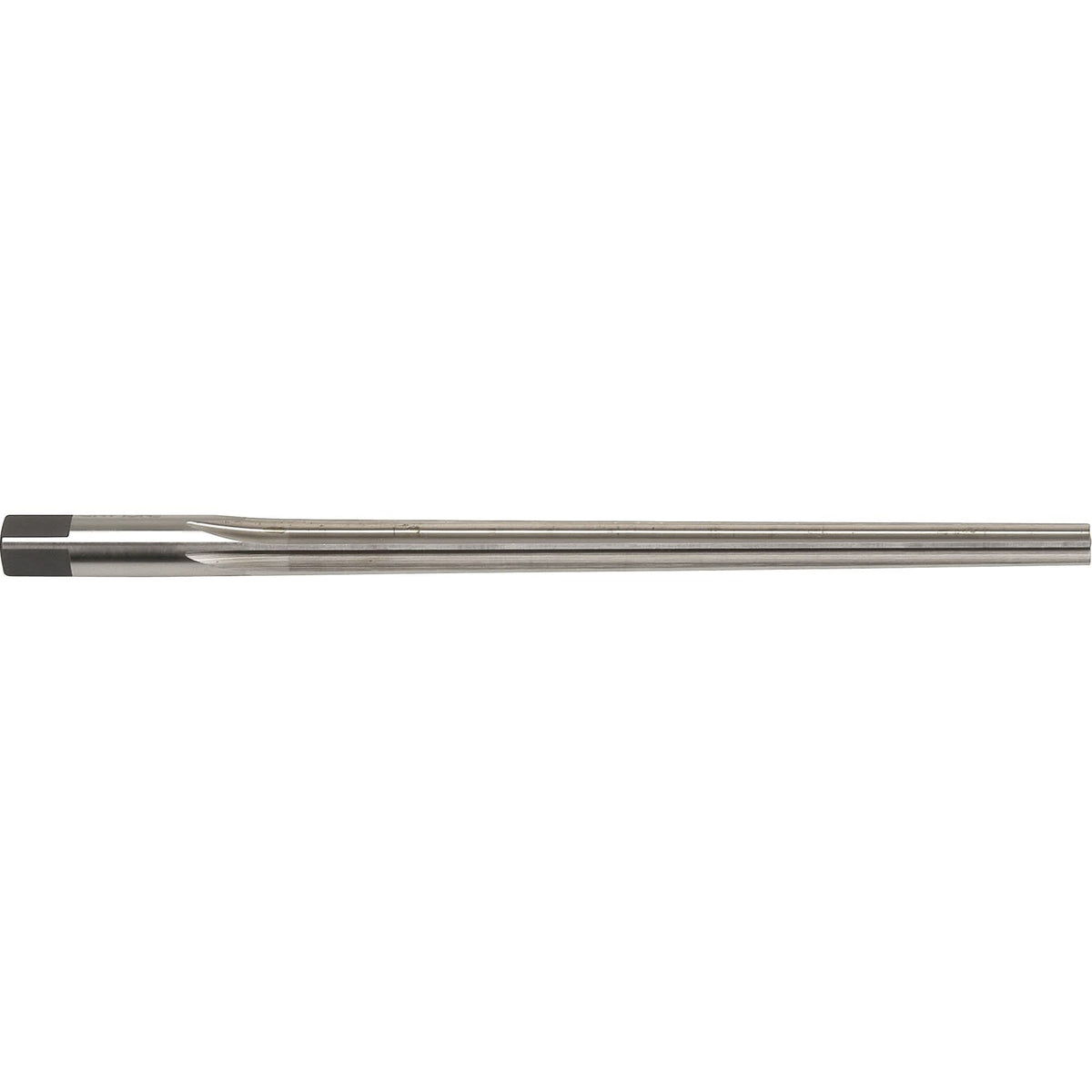 Taper Pin Reamer, 5/32" Drill, 0.1163" Reamer, Straight Flute, High Speed Steel, Taper Shank