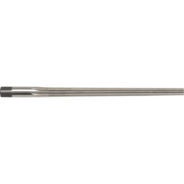 Taper Pin Reamer, 5/32" Drill, 0.1163" Reamer, Straight Flute, High Speed Steel, Taper Shank