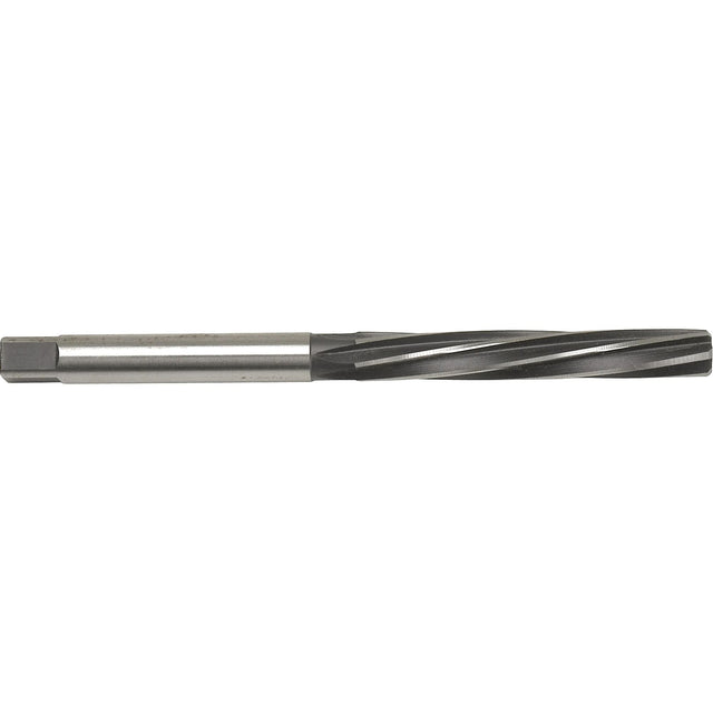 Hand Reamer, #6.5, Spiral Flute, High Speed Steel, Straight Shank