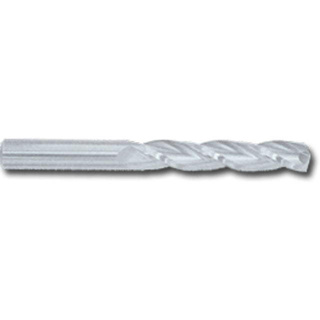 Jobber Length Drill Bit, Carbide, 1/4", 3-1/4" L, 2" Flute