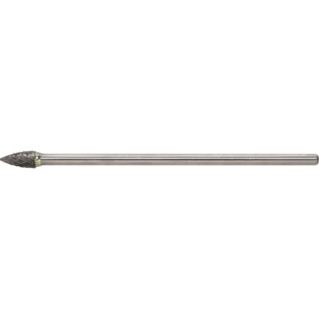 Solid Carbide Burr, SG-5L6, 1/2" Dia., 1/4" Shank, 1" Depth of Cut