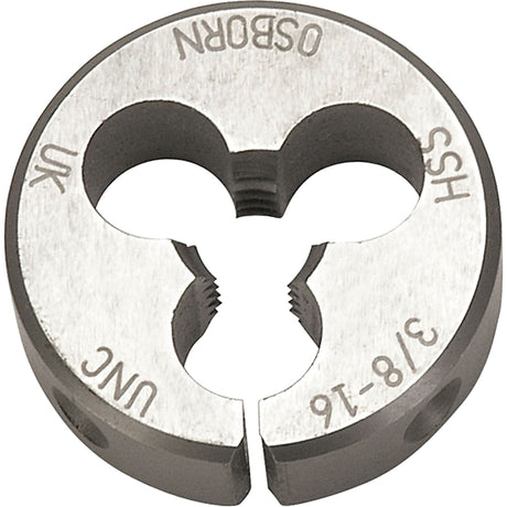 Split Circular Die, 1-1/4"-7 Thread, High Speed Steel