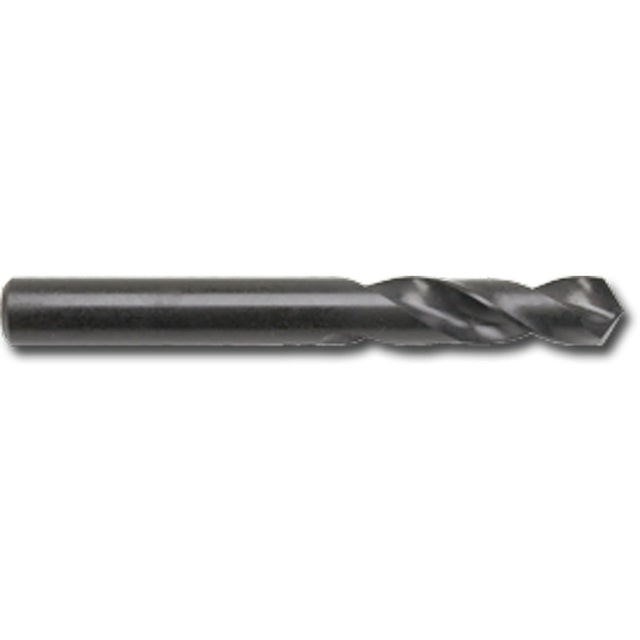 Hyper Stub Length Drill Bit, 1/8", High Speed Steel, 11/16" Flute, 118° Point