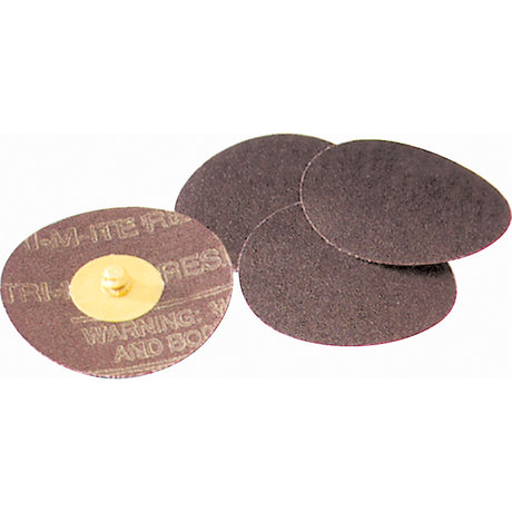 361F Discs - Roloc™, 2" Dia., P120 Grit, Aluminum Oxide