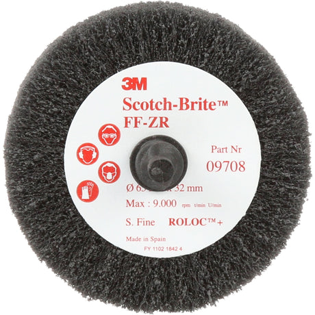 Scotch-Brite™ Cut & Polish Flap Brush, Aluminum Oxide, Fine Grit, 2-1/2" x 1-1/4" x 1/4"