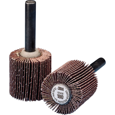 General Purpose Flap Wheel, Aluminum Oxide, 80 Grit, 1" x 1" x 1/4"