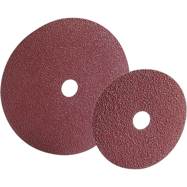 Metal F240 Fibre Discs, Aluminum Oxide, 120, 5" Dia x 7/8" Arbor