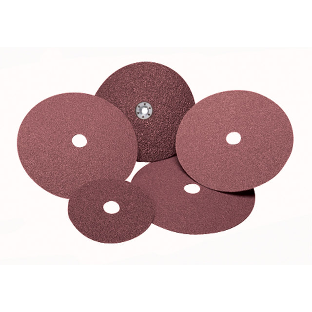 Metal F240 Fibre Discs, Aluminum Oxide, 50, 4-1/2" Dia x 7/8" Arbor
