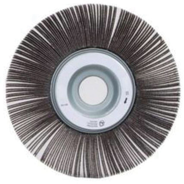 Flap Wheel, Aluminum Oxide, 100 Grit, 6" x 2" x 1"
