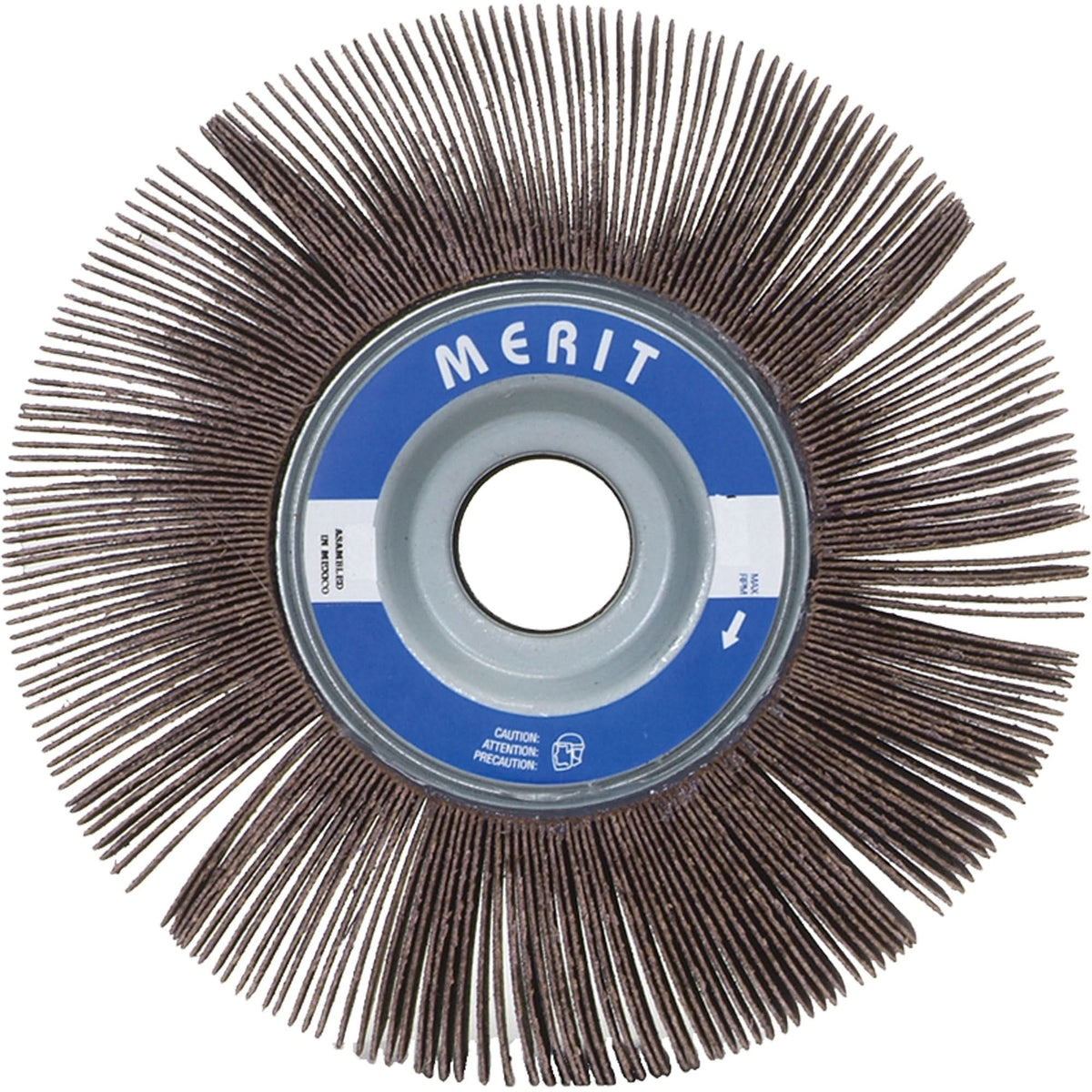 High Performance Flap Wheel, Aluminum Oxide, 120 Grit, 8" x 2" x 1"