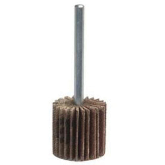 Grind-O-Flex™ Mini Mounted Flap Wheel, Aluminum Oxide, 60 Grit, 2-1/2" x 1" x 1/4"