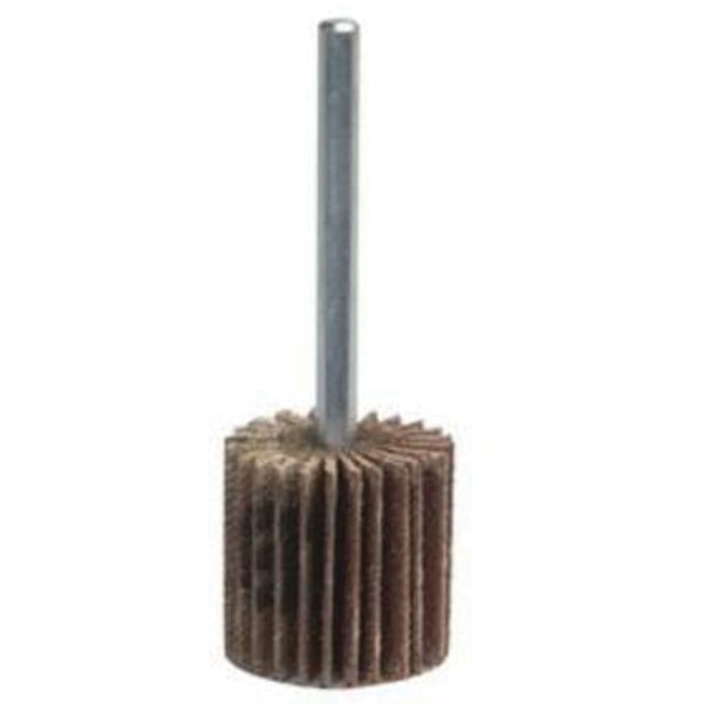 Grind-O-Flex™ Mini Mounted Flap Wheel, Aluminum Oxide, 180 Grit, 2" x 1/2" x 1/4"