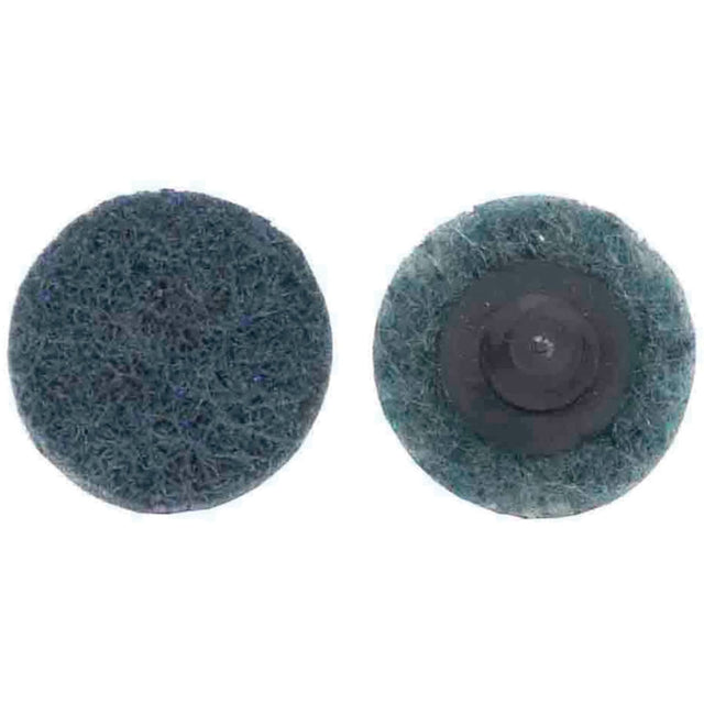 Non-Woven Quick-Change Disc, 1" Dia., Very Fine Grit, Aluminum Oxide