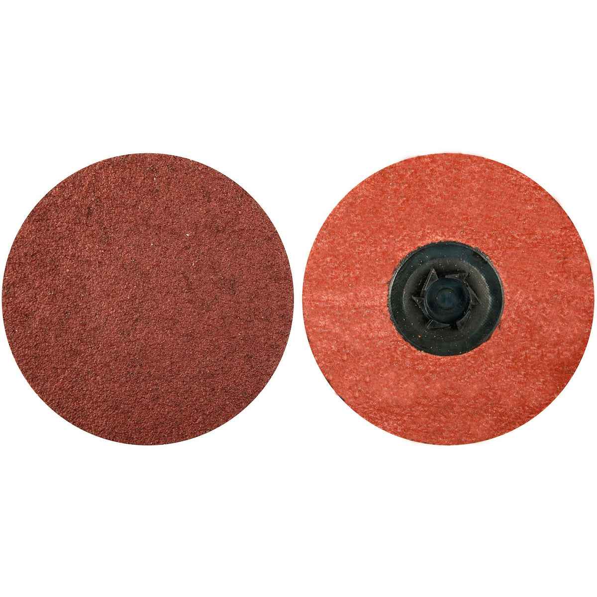 Quick-Change Cloth Disc, 3" Dia., 100 Grit, Aluminum Oxide