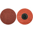 Quick-Change Cloth Disc, 3" Dia., 180 Grit, Aluminum Oxide