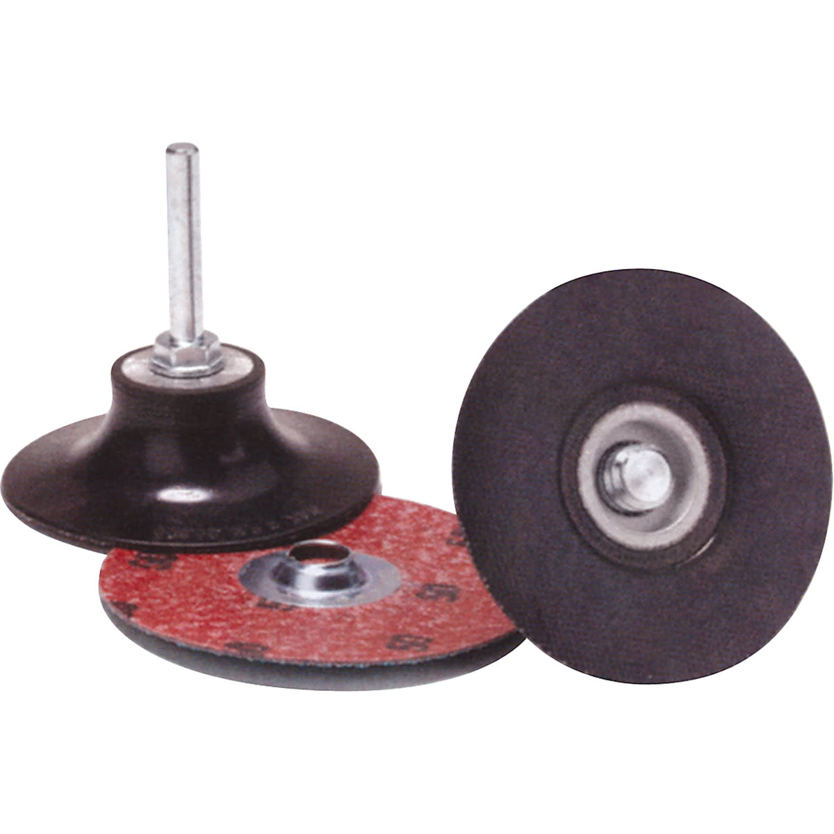 Speed-Lok TS Discs - Merit Alo Resin Bond Cloth Discs, 2" Dia., 240 Grit, Aluminum Oxide