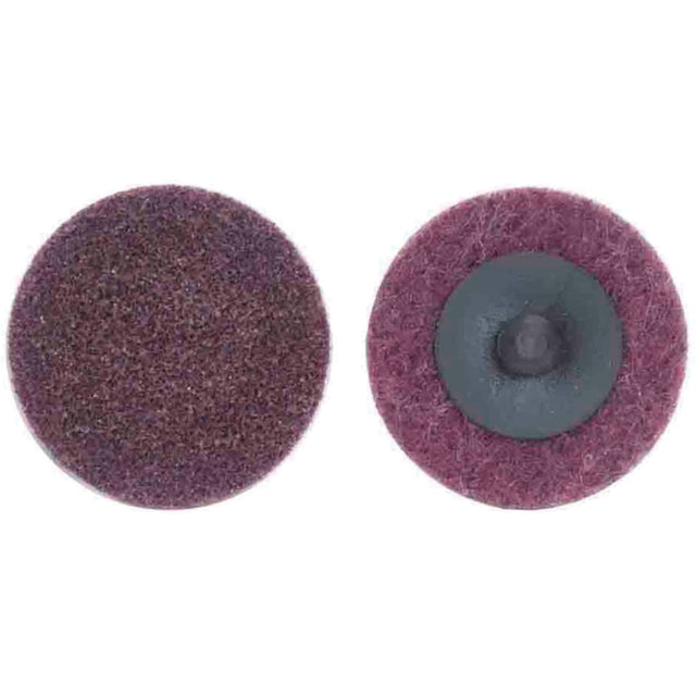 Surface Prep Quick-Change Disc, 4" Dia., Medium Grit, Aluminum Oxide