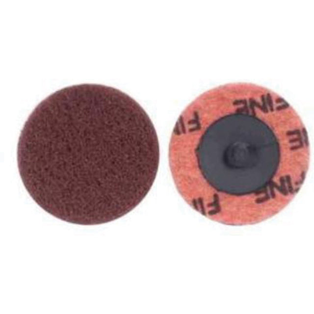 PowerLock® Abrasotex Buffing Disc, 4" Dia., Fine Grit, Aluminum Oxide