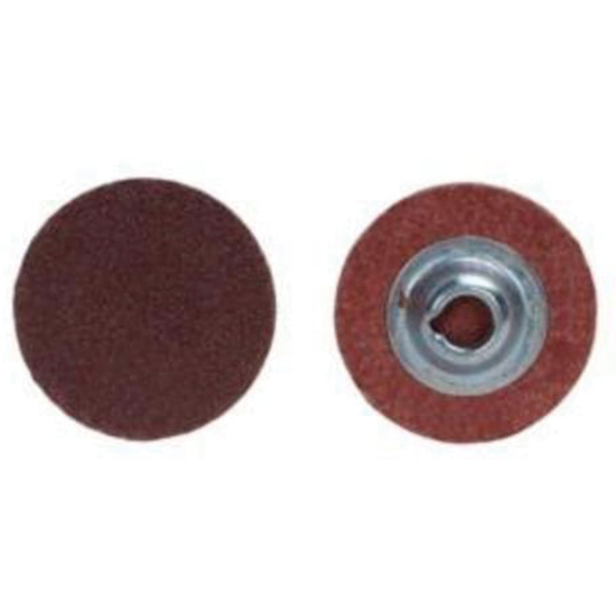 Quick-Change Cloth Disc, 2" Dia., 120 Grit, Aluminum Oxide
