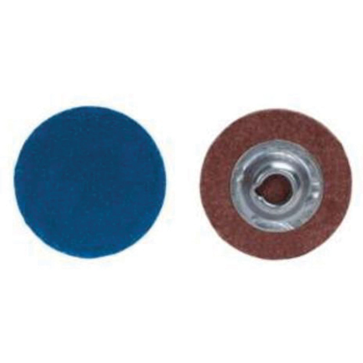 Quick-Change Discs, 2" Dia., 36 Grit, Zirconia Alumina