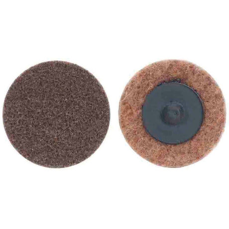 Non-Woven Quick-Change Discs, 2" Dia., Extra Coarse Grit, Aluminum Oxide