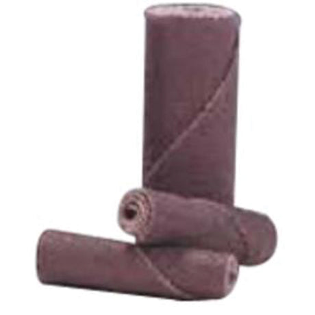 Cartridge Rolls, 60 Grit, 3/4" Dia., Aluminum Oxide, 2" L, 1/4" Arbor