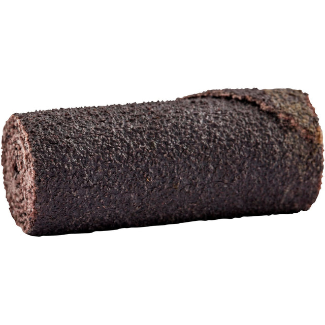 Cartridge Rolls, 80 Grit, 5/8" Dia., Aluminum Oxide, 1-1/2" L, 1/8" Arbor
