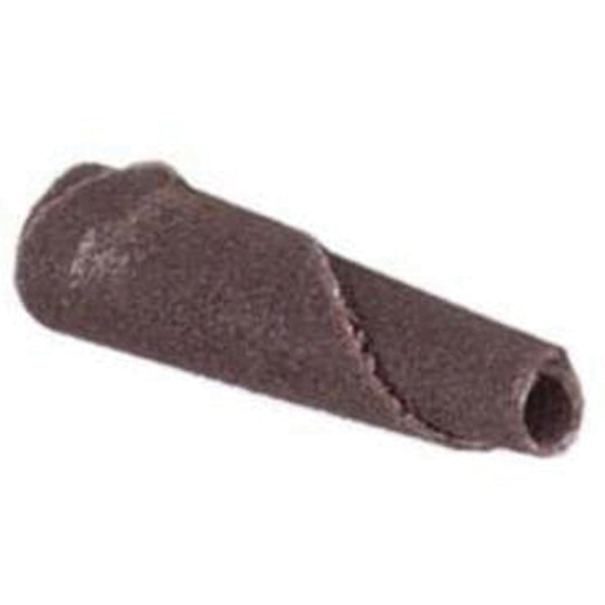 Tapered Cone Point Cartridge Rolls, 80 Grit, 3/16" Dia., Aluminum Oxide, 1" L