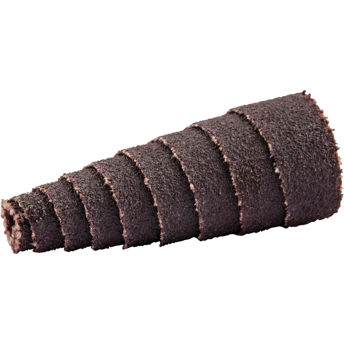 ALO Spiral Cartridge Roll, 80 Grit, 5/8" Dia., Aluminum Oxide, 1-1/2" L, 3/16" Arbor