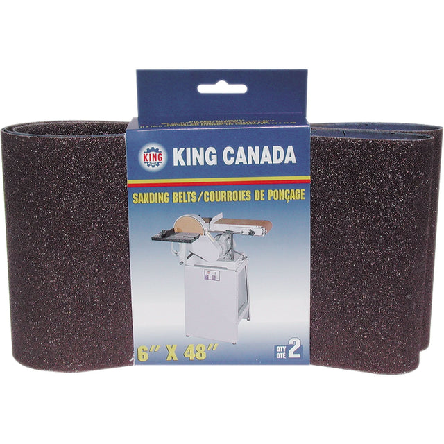 Wood Sanding Belt Kit, 6" W x 48" L, 100 Grit