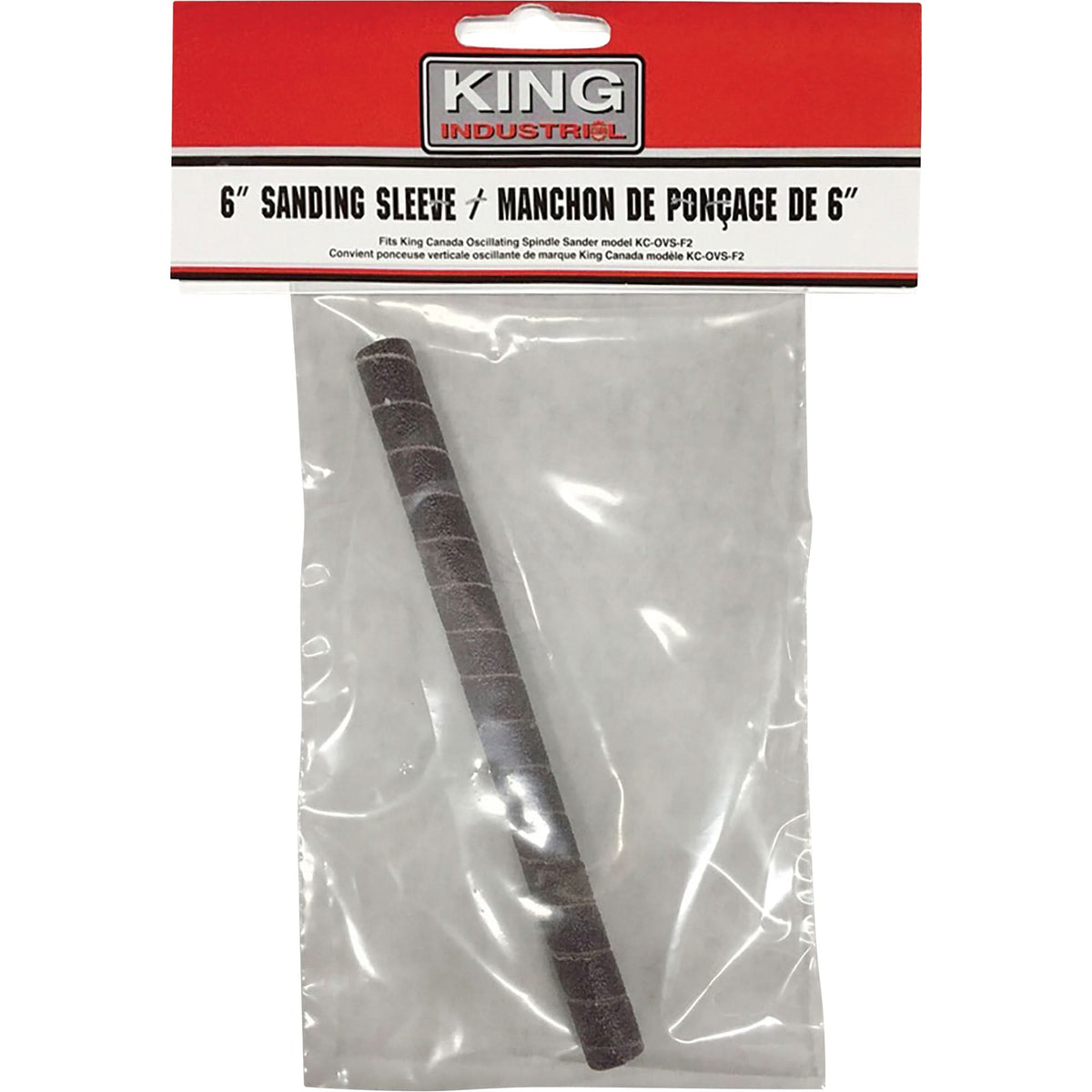 5/8" Wood Sanding Sleeve with 80 Grit