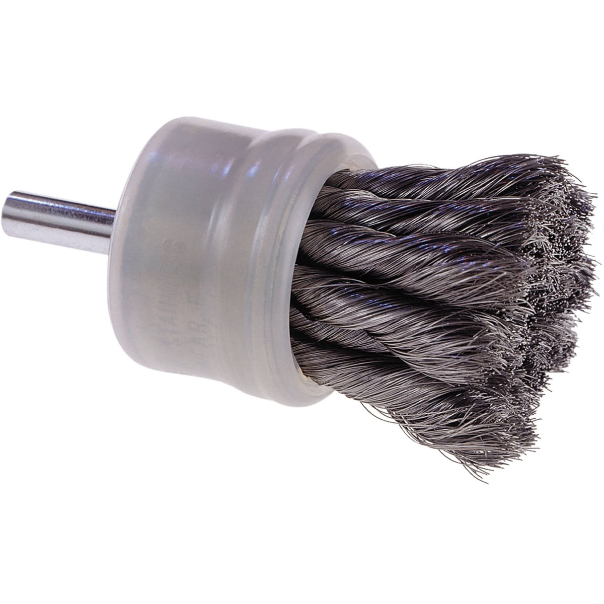 Scuf-Guard Coated Brushes, 1/2" Dia., 0.014 Wire Dia.