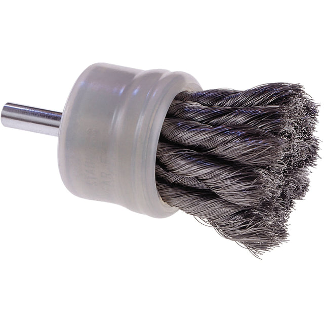 Scuf-Guard Coated Brushes, 3/4" Dia., 0.006 Wire Dia.