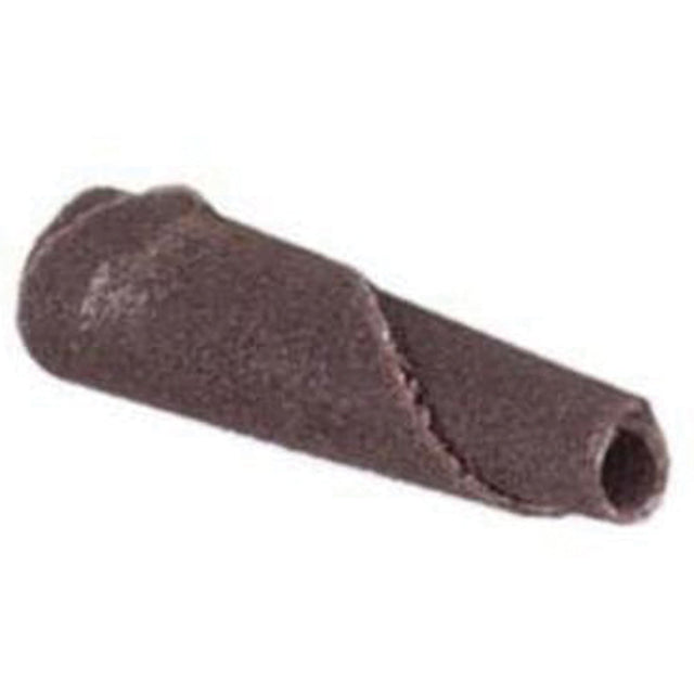 ALO Spiral Cartridge Roll, 180 Grit, 3/16" Dia., Aluminum Oxide, 1" L, 1/8" Arbor