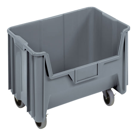 Mobile Giant Stack Container, 12-7/16" H x 19-7/8" W x 15-1/4" D, 250 lbs. Capacity, Grey