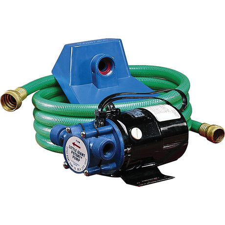 Non-Submersible, Self-Priming Plated Brass Transfer Pumps, 115 V, 360 GPH, 1/10 HP