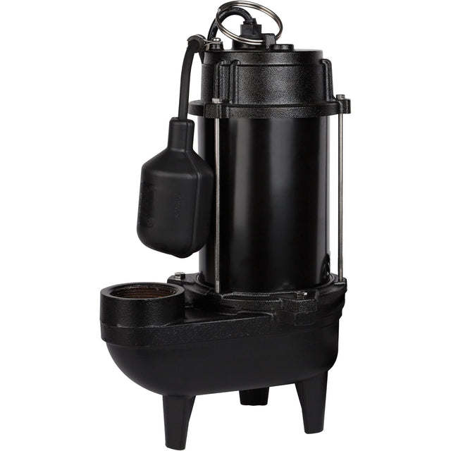 Cast Iron Effluent Pump, 5600 GPH, 120 V, 10 A, 3/4 HP